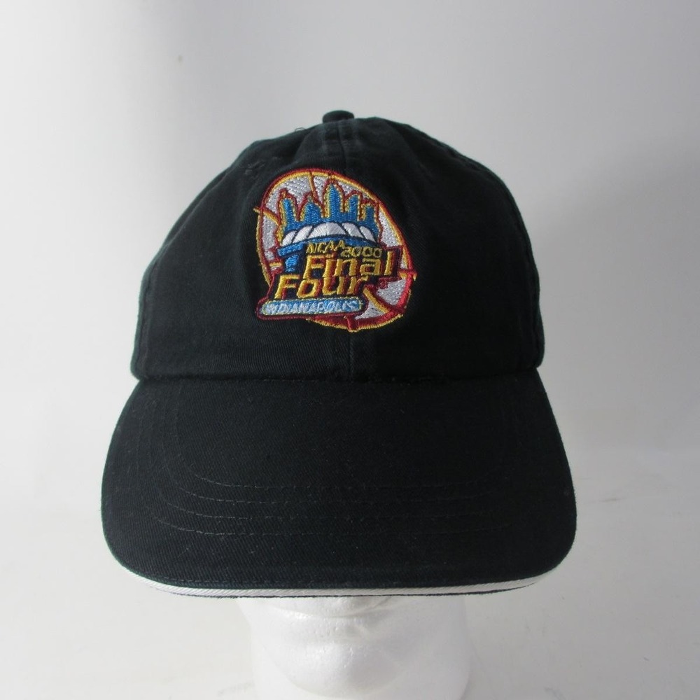 Vintage NCAA Final Four Hat Cap Strap Back 2000 Indianapolis College Basketball